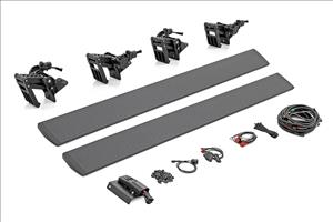 Power Running Boards Dual Electric Motor Crew Cab Silverado/Sierra 1500/2500HD/3500HD (19-26) Rough Country