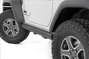 Power Running Boards Dual Electric Motor 2 Door Jeep Wrangler JL (18-26) Rough Country