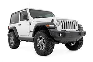 Power Running Boards Dual Electric Motor 2 Door Jeep Wrangler JL (18-26) Rough Country