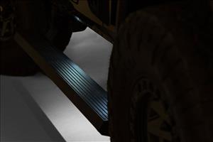 Power Running Boards Dual Electric Motor 2 Door Jeep Wrangler JL (18-26) Rough Country