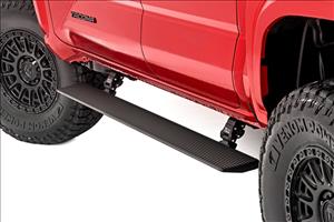 Power Running Boards Dual Electric Motor Double Cab Toyota Tacoma (24-26) Rough Country