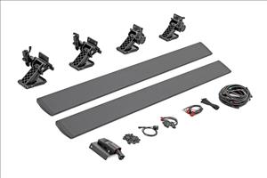 Power Running Boards Dual Electric Motor Crew Cab Ford F-150/Lightning/F-250/F-350/Raptor (15-26) Rough Country