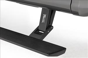 Power Running Boards Dual Electric Motor Crew Cab Ford F-150/Lightning/F-250/F-350/Raptor (15-26) Rough Country