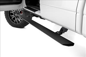 Power Running Boards Dual Electric Motor Crew Cab Ford F-150 (09-14) Rough Country