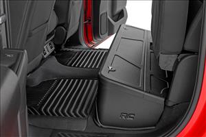 Under Seat Storage with Locking Lid Crew Cab Silverado/Sierra 1500/2500HD/3500HD (19-26) Rough Country