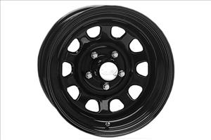 Black Daytona 15x8 (5x4.5) Wheel Rough Country