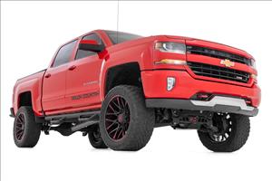 Nerf Steps Cab Length Extended Cab 6 Foot 7 Inch Bed Silverado/Sierra 1500 (14-18 & Classic) Rough Country