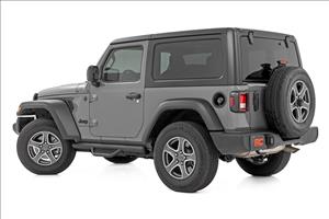 Nerf Steps Full Length 2 Door Jeep Wrangler JL 4WD (2018-2026) Rough Country