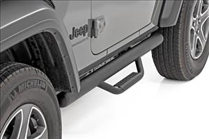 Nerf Steps Full Length 2 Door Jeep Wrangler JL 4WD (2018-2026) Rough Country