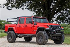 Nerf Steps Cab Length Crew Cab Jeep Gladiator JT 4WD (2020-2025) Rough Country