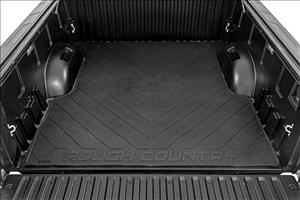 Bed Mat 5 Foot 7 Inch Bed RC Logo Toyota Tundra 2WD/4WD (22-23) Rough Country