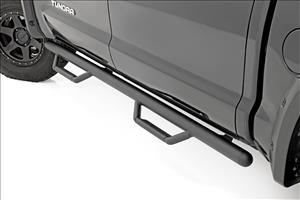 Nerf Steps Cab Length CrewMax 5 Foot 7 Inch Bed Toyota Tundra 2WD/4WD (07-21) Rough Country
