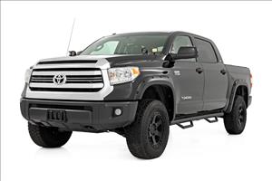 Nerf Steps Cab Length CrewMax 5 Foot 7 Inch Bed Toyota Tundra 2WD/4WD (07-21) Rough Country