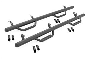 Nerf Steps Cab Length CrewMax 5 Foot 7 Inch Bed Toyota Tundra 2WD/4WD (07-21) Rough Country