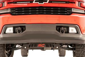 Tow Hook Brackets Chevy Silverado 1500 2WD/4WD (2019-2022) Rough Country