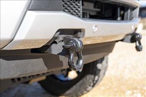 Ford Tow Hook to Shackle Conversion Kit Mounts & Standard D-Rings 19-20 Ranger Rough Country