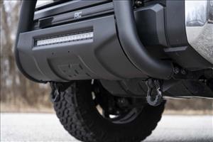 Toyota Tow Hook to Shackle Conversion Kit w/Bull Bar Support & Standard D-Rings 07-20 Tundra Rough Country