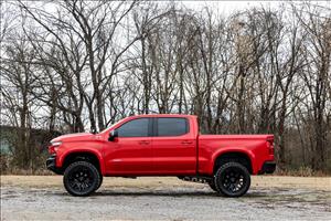 Fender Flares Sport GAN Silver Ice Metallic Chevy Silverado 1500 (19-26) Rough Country