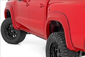 Fender Flares Sport KH3 Super Black Nissan Frontier 2WD/4WD (2022-2026) Rough Country