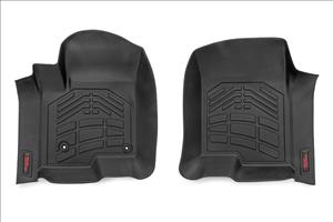 Floor Mats FR Bucket Crew Silverado/Sierra 1500/2500HD/3500HD (19-26) Rough Country