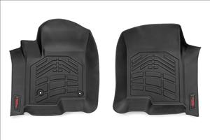 Sure-Fit Floor Mats FR & RR FR Bucket Crew Silverado/Sierra 1500/2500HD/3500HD (19-26) Rough Country