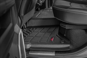Sure-Fit Floor Mats Front & Rear Bucket Crew Ram 2500/3500 (19-26) Rough Country