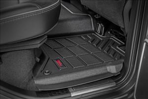 Sure-Fit Floor Mats Front & Rear Bucket Crew Ram 2500/3500 (19-26) Rough Country