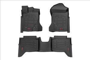 Sure-Fit Floor Mats Front & Rear Crew Ford Ranger 2WD/4WD (2024-2026) Rough Country