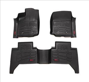 Sure-Fit Floor Mats FR & RR Toyota Tacoma 2WD/4WD (2016-2023) Rough Country
