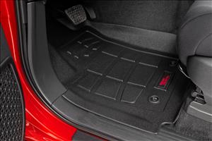 Sure-Fit Floor Mats Front Double Cab TRD Pro Toyota Tacoma 2WD/4WD (2024-2026) Rough Country