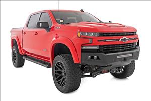 HD2 Aluminum Running Boards Crew Cab Silverado/Sierra 1500/2500HD/3500HD (19-26) Rough Country