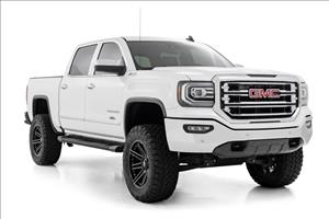 HD2 Aluminum Running Boards Crew Cab Silverado/Sierra 1500/2500HD/3500HD (07-19 & Classic) Rough Country