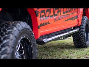 Ford HD2 Running Boards 15-20 F-150/17-20 F-250 SuperCrew Cab Rough Country