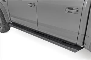 HD2 Aluminum Running Boards Crew Cab Ford F-150/Lightning/F-250/F-350/Raptor (15-26) Rough Country