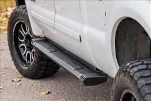 HD2 Aluminum Running Boards Super Crew Cab Ford F-250/F-350 Super Duty (99-16) Rough Country