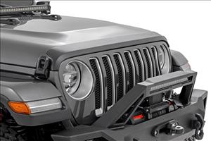 Trail Cladding Hood Protector Jeep Wrangler JL/Wrangler Unlimited (18-26) Rough Country