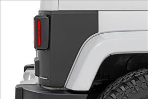 Trail Cladding Rear Corners Jeep Wrangler JK/Wrangler Unlimited (07-18) Rough Country