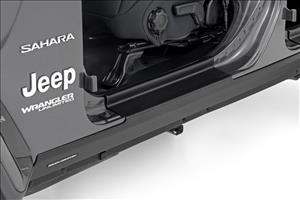 Trail Cladding Rocker Sill Plates Jeep Wrangler Unlimited 4WD (2018-2026) Rough Country