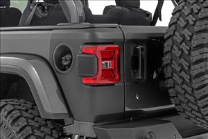 Trail Cladding Rear Corners Jeep Wrangler JL/Wrangler Unlimited (18-26) Rough Country