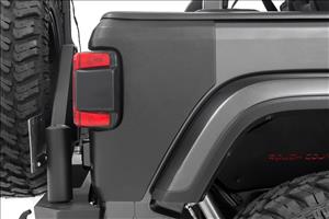 Trail Cladding Rear Corners Jeep Wrangler JL/Wrangler Unlimited (18-26) Rough Country