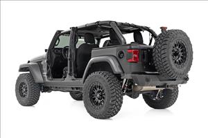 Trail Cladding Rear Corners Jeep Wrangler JL/Wrangler Unlimited (18-26) Rough Country