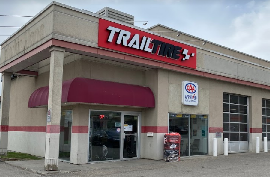 Trail Tire Auto Centers / Calgary store front