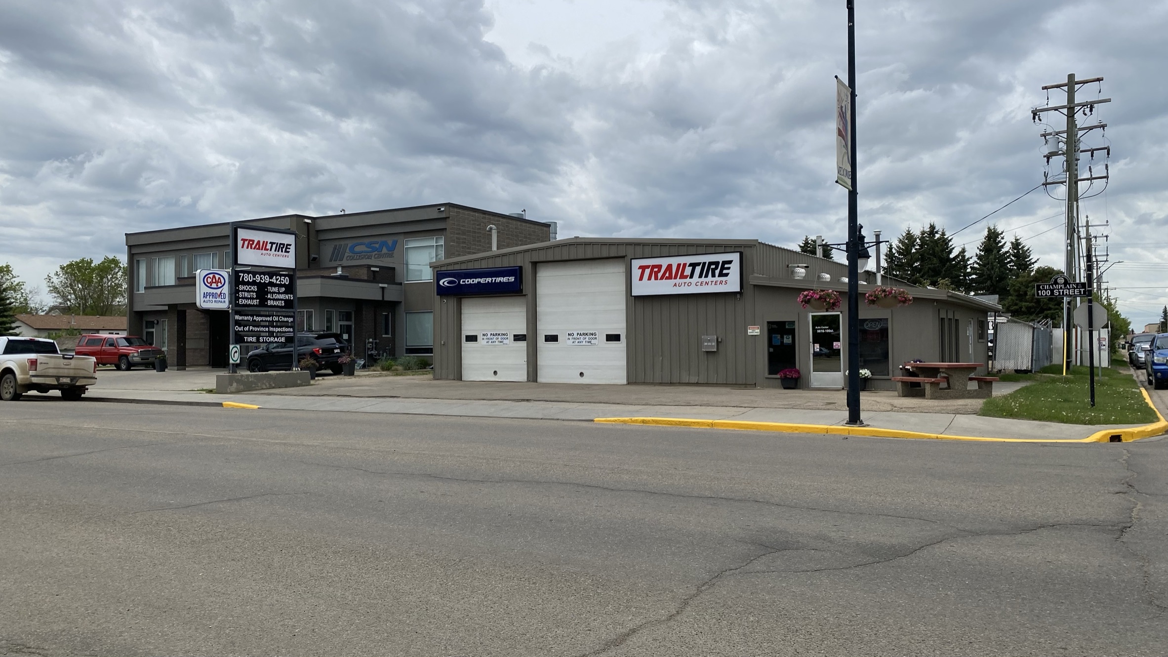 Trail Tire Auto Centers / Morinville store front
