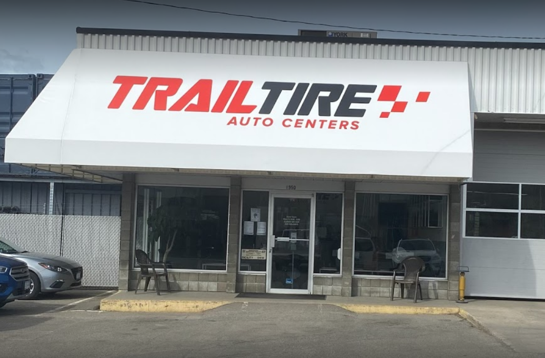 Trail Tire Auto Centers / Kelowna store front
