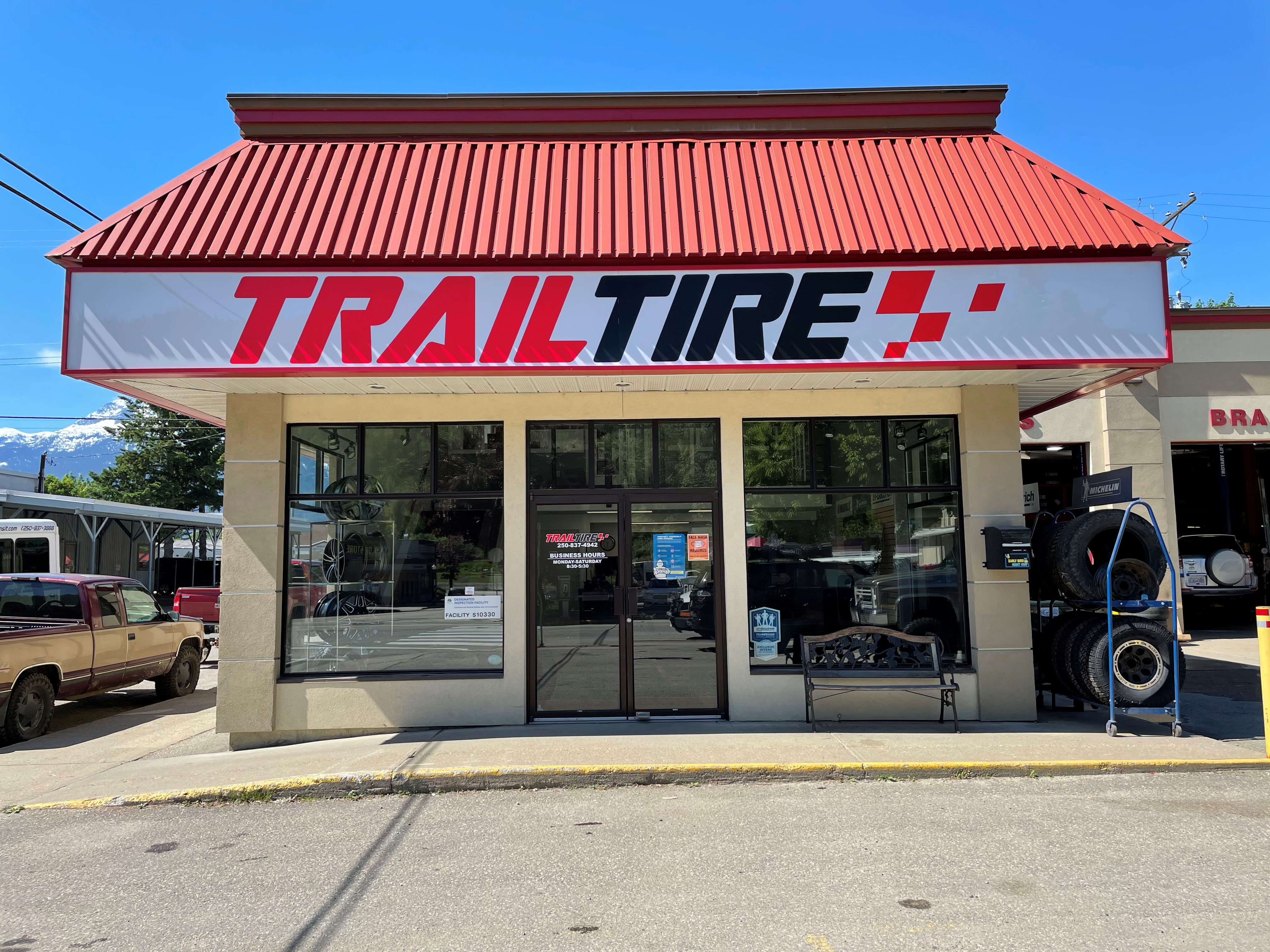 Trail Tire Auto Centers / Revelstoke store front