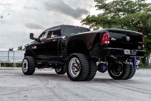 Ram 3500 with American Force Super Dually Series 6D04 Man O War SD