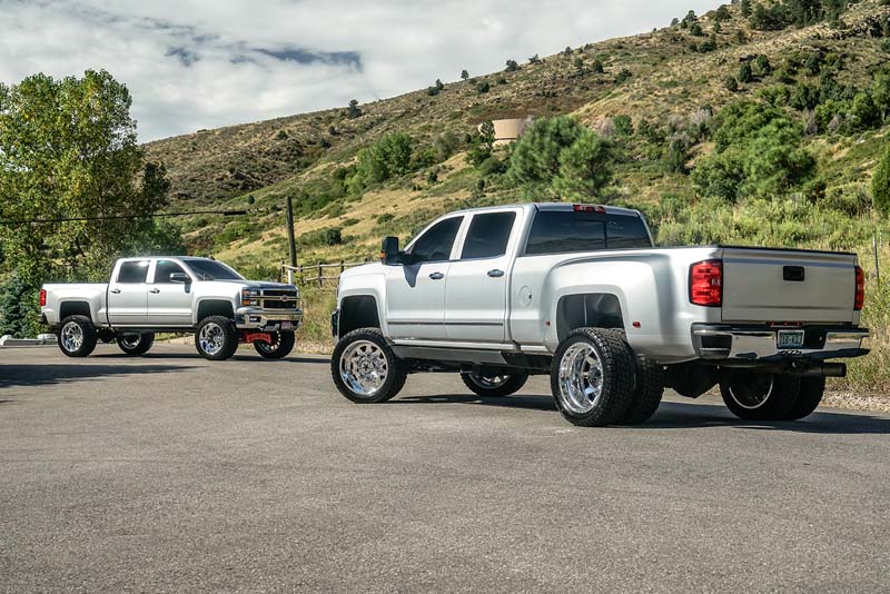 2016 Chevrolet Silverado 3500 HD with American Force Super Dually Series 611 Independence SD
