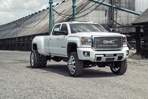 GMC Denali HD Dual Rear Wheel with American Force Super Dually Series 611 Independence SD
