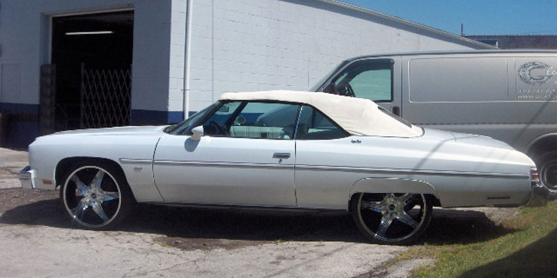  Chevrolet Monte Carlo with Status Wheels S822 Dynasty