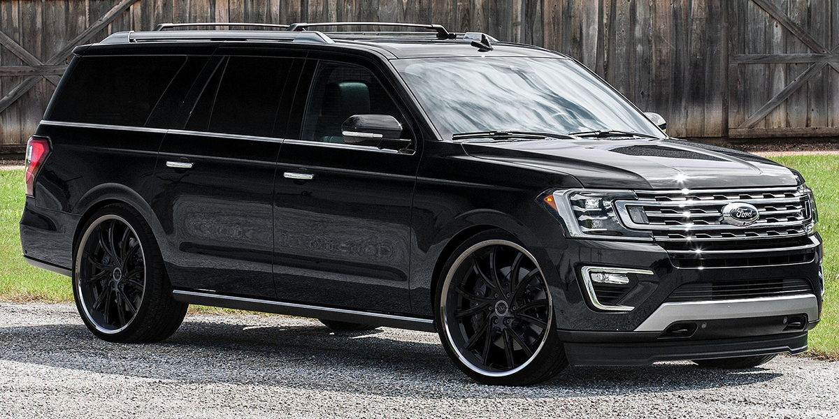 Ford Expedition with Evok Wheels EV03